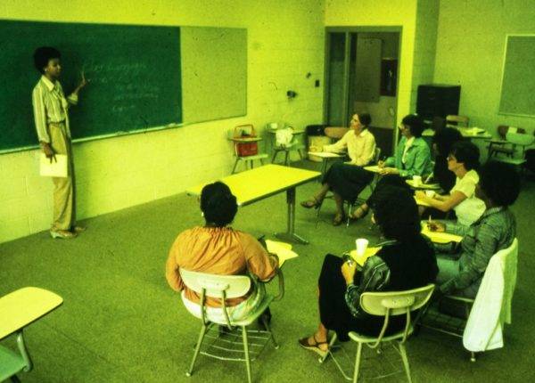 Workshop at the Grand Rapids Women's Resource Center, circa 1975